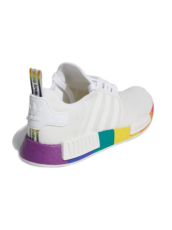 Кроссовки nmd_r1 Adidas — изображение 4 из 4, белый
