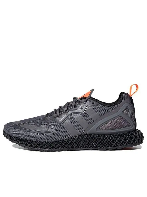 Кроссовки zx 2k 4d Adidas — изображение 1 из 4, серый/оранжевый