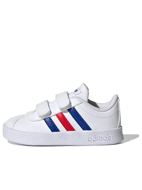 Кроссовки vl court 2.0 i Adidas — изображение 1 из 4, белый/синий/красный