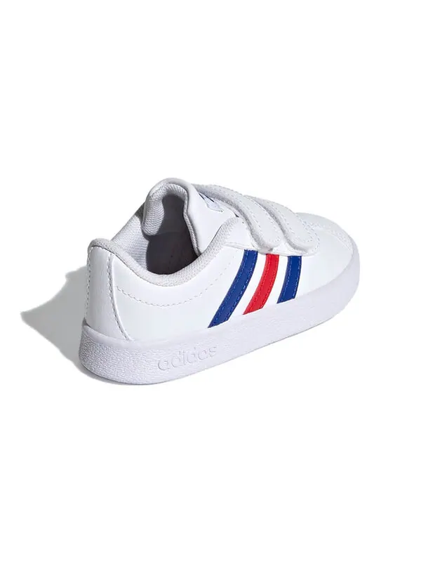 Кроссовки vl court 2.0 i Adidas — изображение 4 из 4, белый/синий/красный