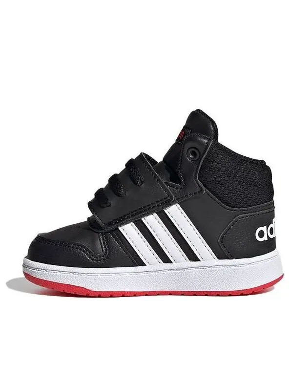 Кроссовки neo hoops 2.0 средние Adidas — изображение 1 из 4, черный/белый/красный
