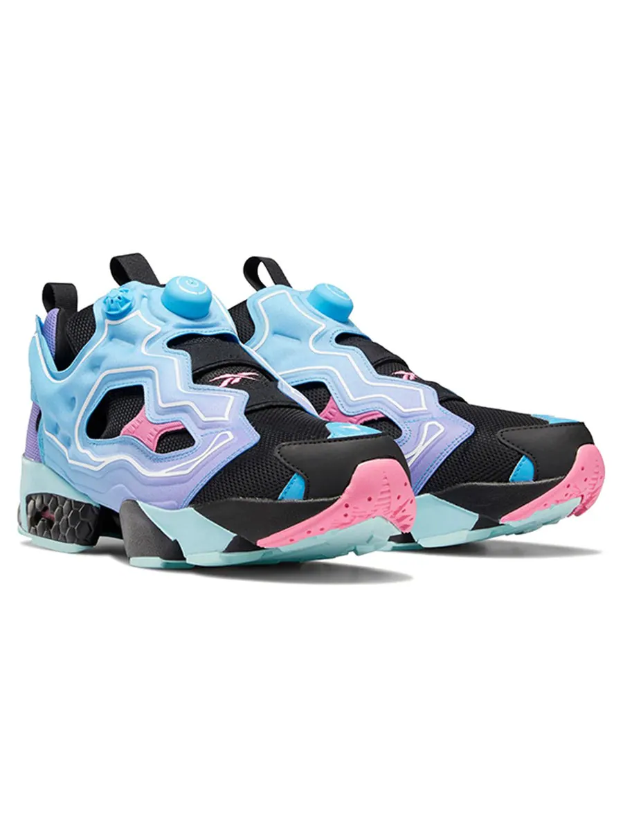 Спортивные кроссовки Reebok InstaPump Fury OG 'Ombre Pack - Digital Glow' — изображение 3 из 6, синий