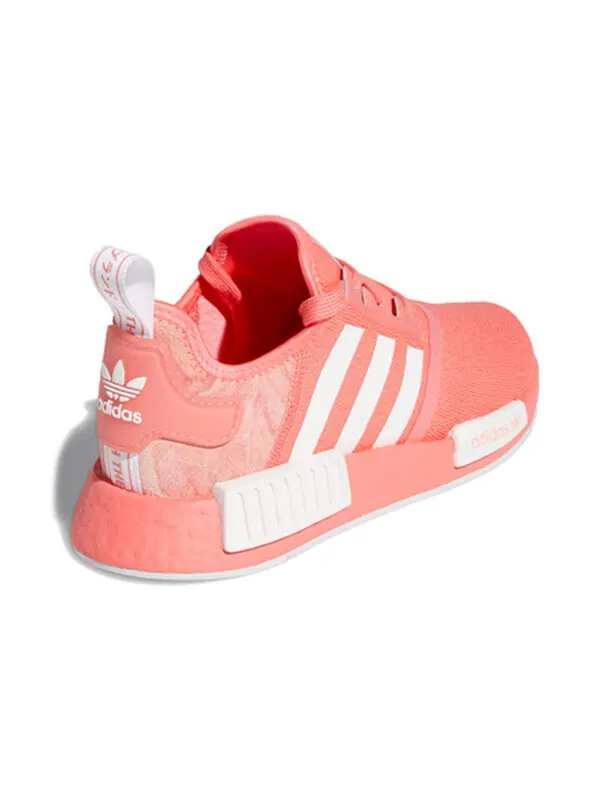 Кроссовки nmd_r1 Adidas — изображение 4 из 4, розовый