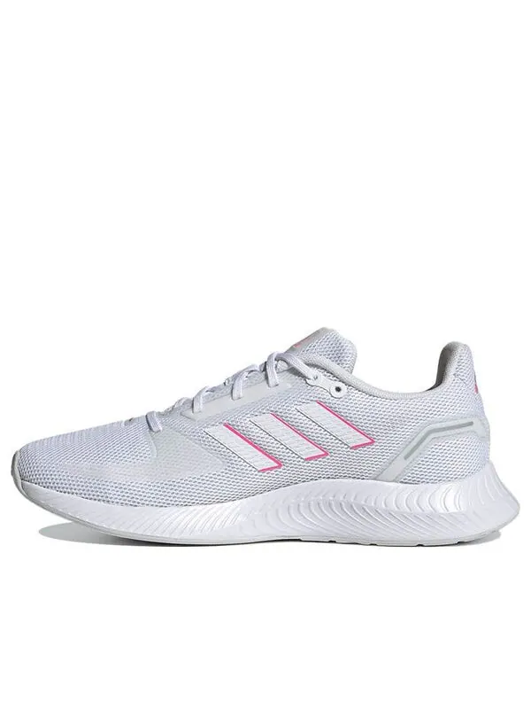Кроссовки (WMNS) adidas Runfalcon 2.0 'White Screaming Pink' — изображение 1 из 4, белый