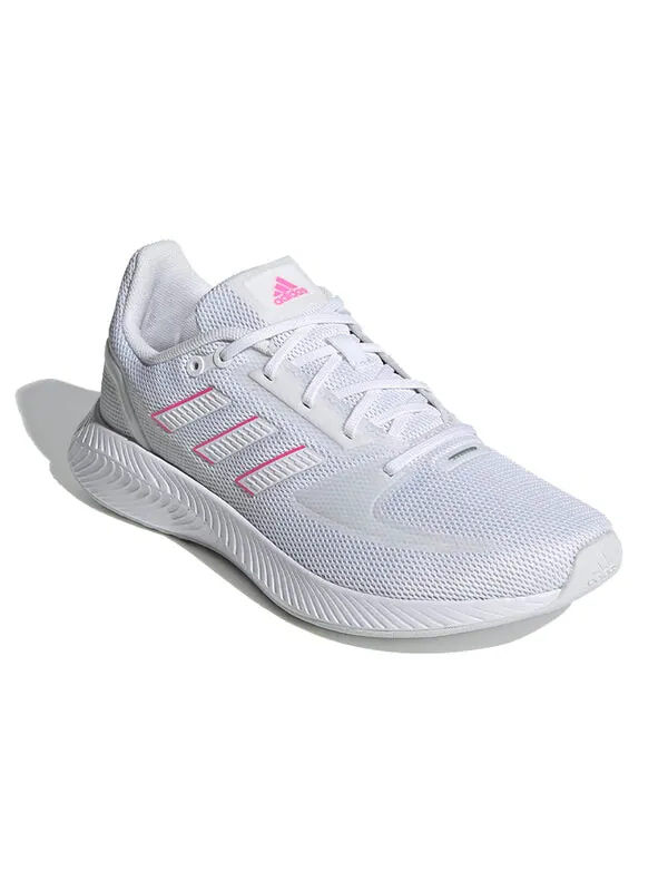 Кроссовки (WMNS) adidas Runfalcon 2.0 'White Screaming Pink' — изображение 3 из 4, белый