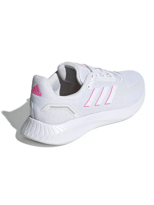 Кроссовки (WMNS) adidas Runfalcon 2.0 'White Screaming Pink' — изображение 4 из 4, белый