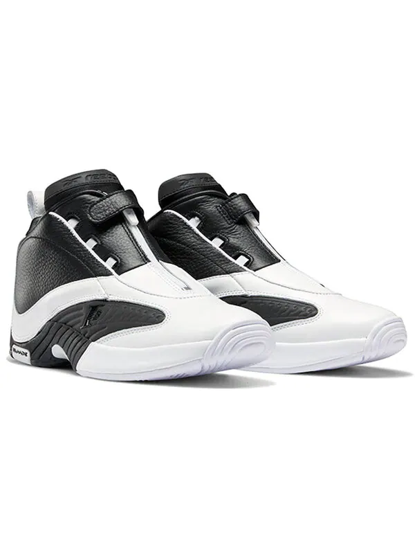 Кроссовки answer 4 'white black' Reebok — изображение 3 из 4, черный/белый