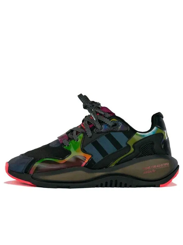 Кроссовки atmos x zx alkyne Adidas — изображение 1 из 2, черный/мульти