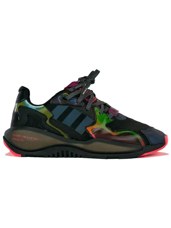 Кроссовки atmos x zx alkyne Adidas — изображение 2 из 2, черный/мульти