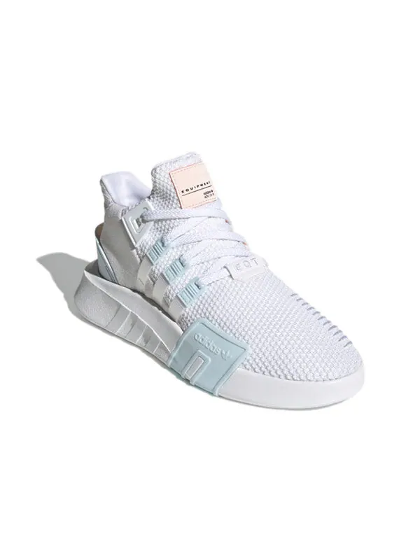 Кроссовки оригиналы eqt bask adv Adidas — изображение 3 из 4, белый/синий/розовый