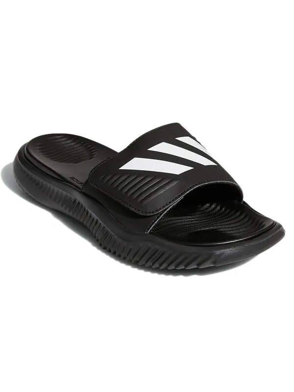 Кроссовки alphabounce slide 'black white' Adidas — изображение 3 из 4, черный/белый