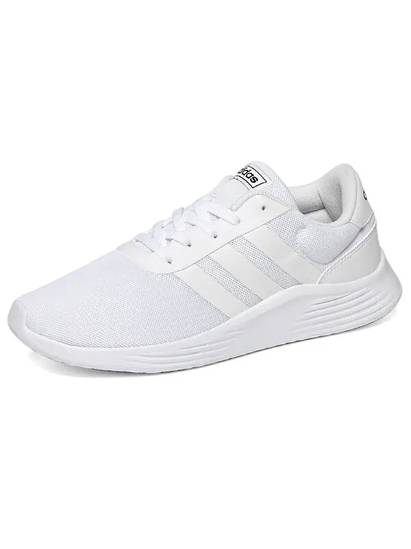 Кроссовки lite racer 20 удобные дышащие низкие спортивные Adidas — изображение 3 из 4, белый