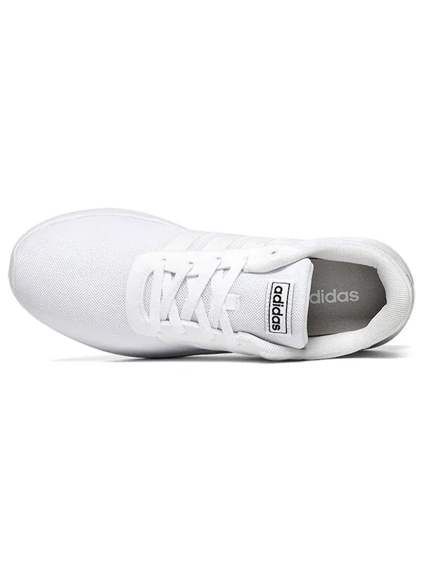 Кроссовки lite racer 20 удобные дышащие низкие спортивные Adidas — изображение 4 из 4, белый