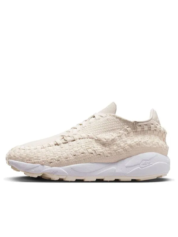 Кроссовки воздушные footscape плетеные Nike — изображение 1 из 4, бежевый/светлый/белый