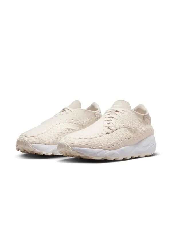 Кроссовки воздушные footscape плетеные Nike — изображение 2 из 4, бежевый/светлый/белый