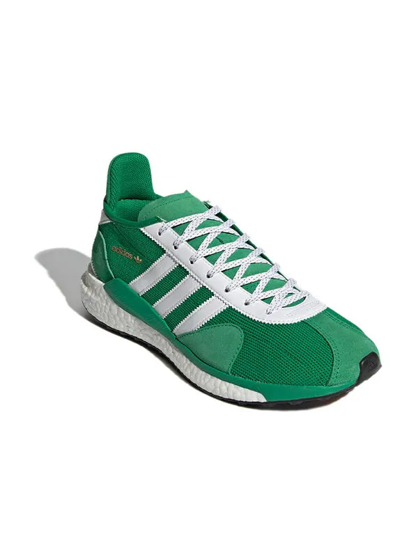 Кроссовки сделаны человеком x tokio solar Adidas — изображение 3 из 4, зеленый