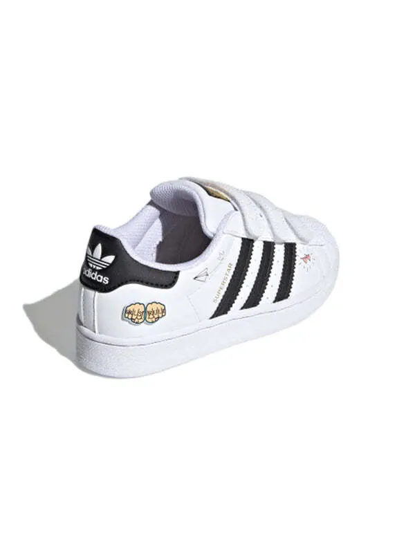 Кроссовки суперзвезда j Adidas — изображение 4 из 4, белый