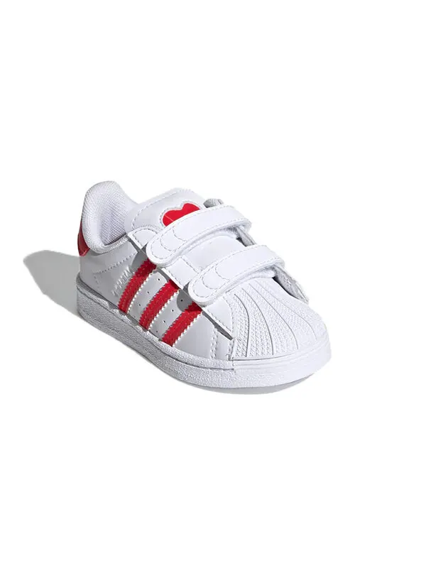 Кроссовки оригиналы суперзвезда Adidas — изображение 3 из 4, белый/красный