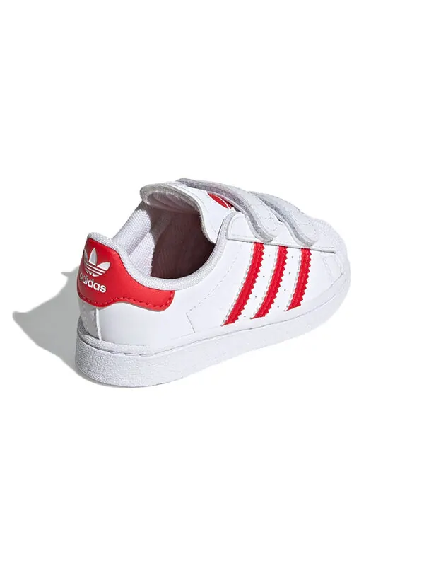 Кроссовки оригиналы суперзвезда Adidas — изображение 4 из 4, белый/красный