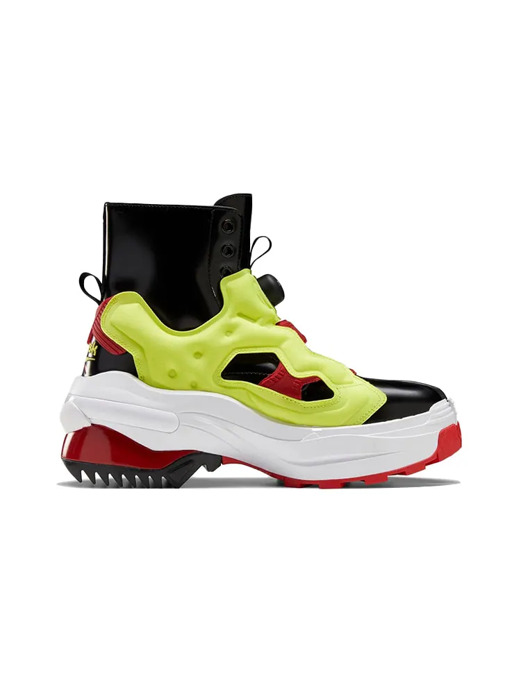 Спортивные кроссовки Reebok Maison Margiela x InstaPump Fury Tabi 'Black Yellow Red' — изображение 2 из 6, черный