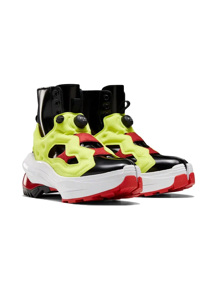 Спортивные кроссовки Reebok Maison Margiela x InstaPump Fury Tabi 'Black Yellow Red' — изображение 3 из 6, черный