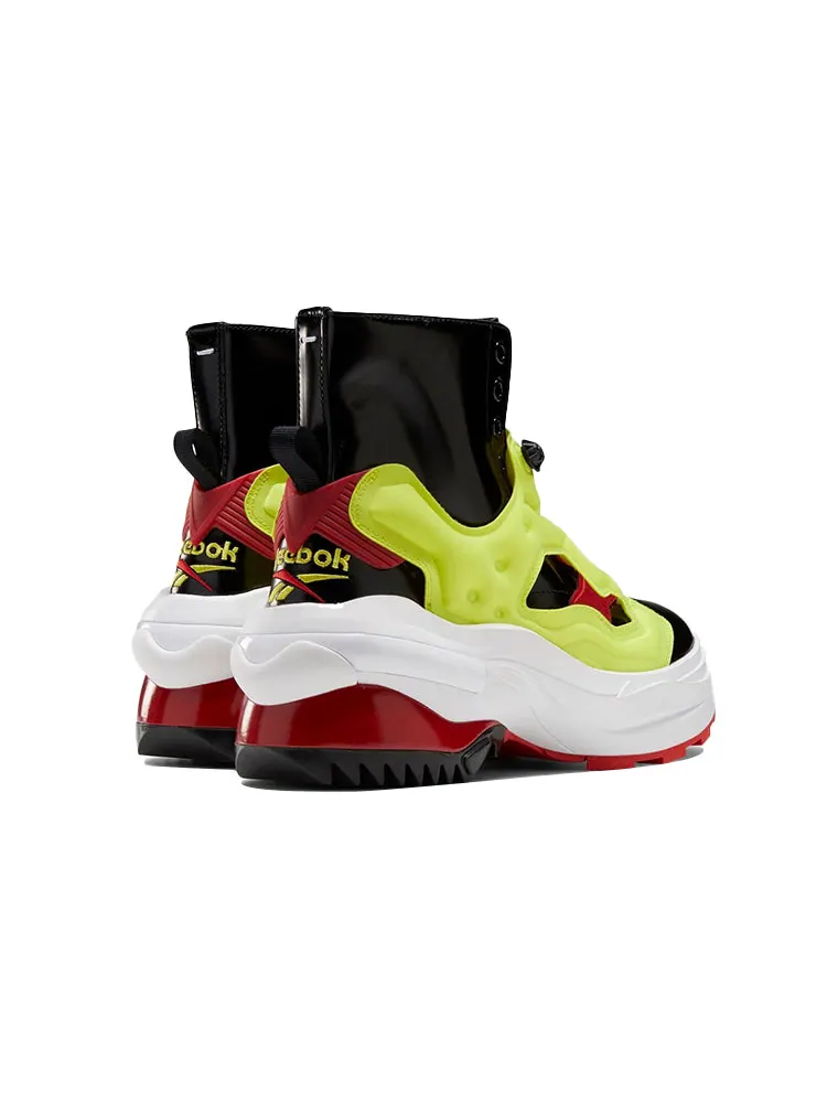 Спортивные кроссовки Reebok Maison Margiela x InstaPump Fury Tabi 'Black Yellow Red' — изображение 4 из 6, черный