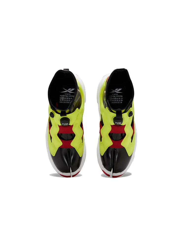 Спортивные кроссовки Reebok Maison Margiela x InstaPump Fury Tabi 'Black Yellow Red' — изображение 5 из 6, черный