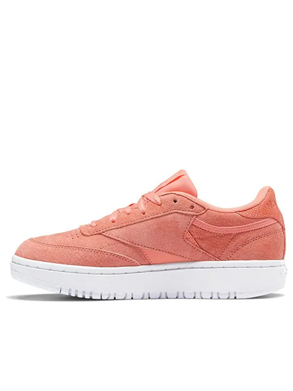 Кроссовки club c double 'twisted coral' Reebok — изображение 1 из 4, оранжевый