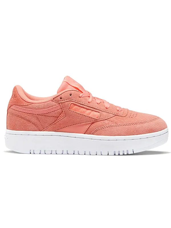 Кроссовки club c double 'twisted coral' Reebok — изображение 2 из 4, оранжевый