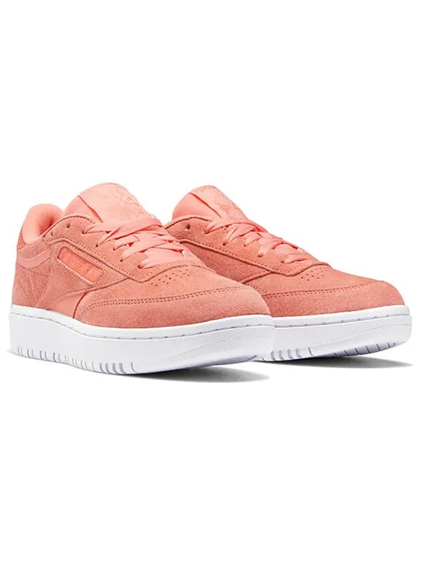 Кроссовки club c double 'twisted coral' Reebok — изображение 3 из 4, оранжевый