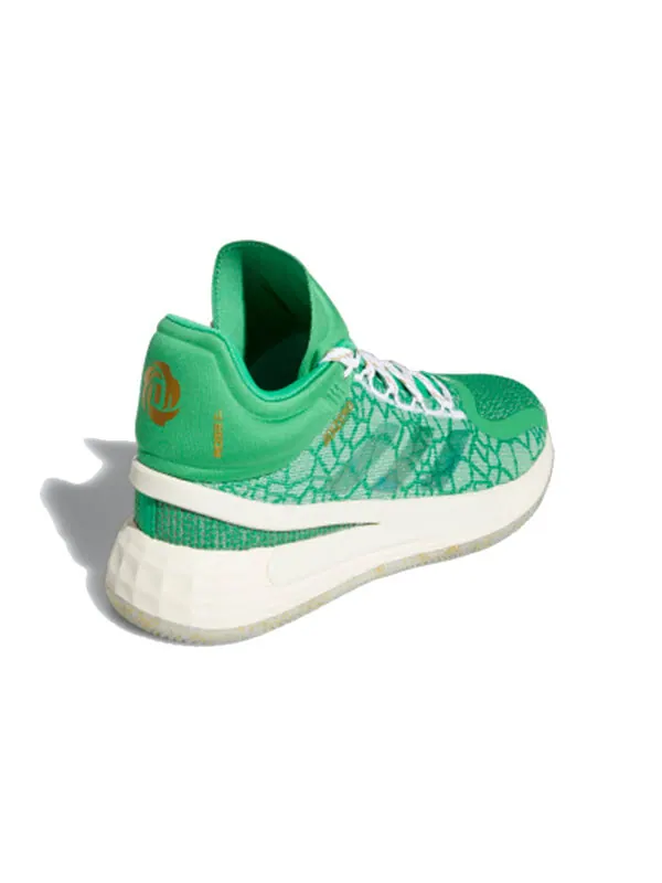 Кроссовки d rose 11 Adidas — изображение 4 из 4, зеленый/белый/желтый