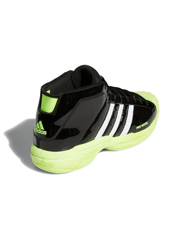 Кроссовки pro model 2g shoes Adidas — изображение 3 из 4, черный/белый/желтый