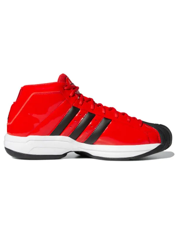 Кроссовки pro model 2g красные Adidas — изображение 2 из 4, красный/черный