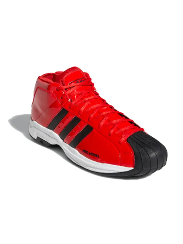 Кроссовки pro model 2g красные Adidas — изображение 3 из 4, красный/черный