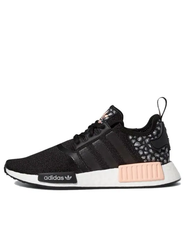 Кроссовки nmd_r1 Adidas — изображение 1 из 4, черный/розовый/белый