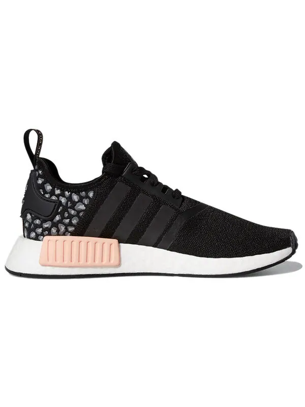 Кроссовки nmd_r1 Adidas — изображение 2 из 4, черный/розовый/белый