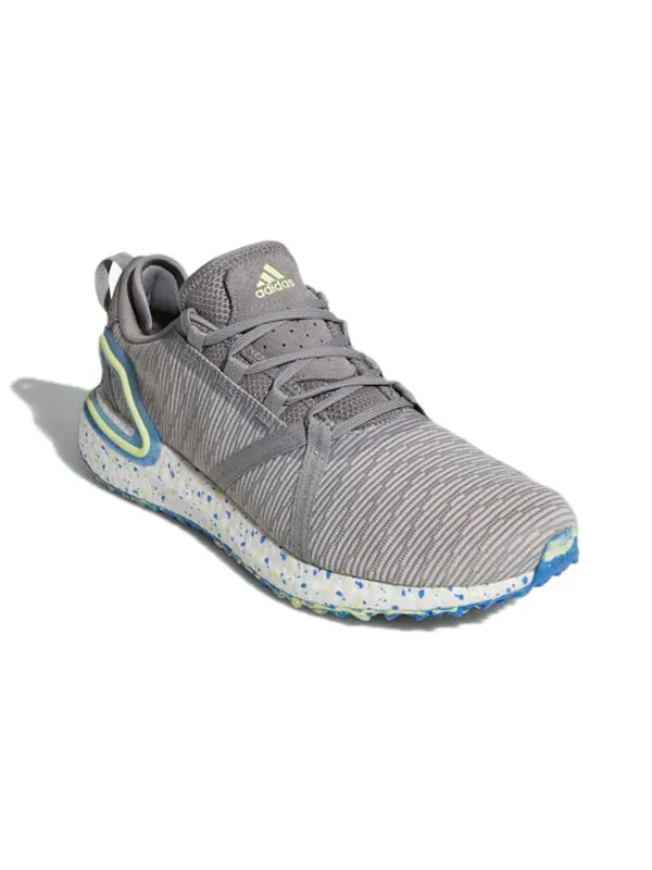 Кроссовки solarthon primegreen безшиповые гольф Adidas — изображение 3 из 4, серый/синий