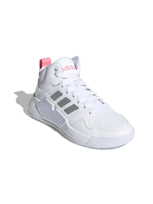 Кроссовки neo play9tis 2.0 серебристые розовые Adidas — изображение 3 из 4