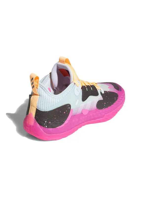 Кроссовки harden vol. 5 futurenatural 'relentless' Adidas — изображение 4 из 4, белый/розовый