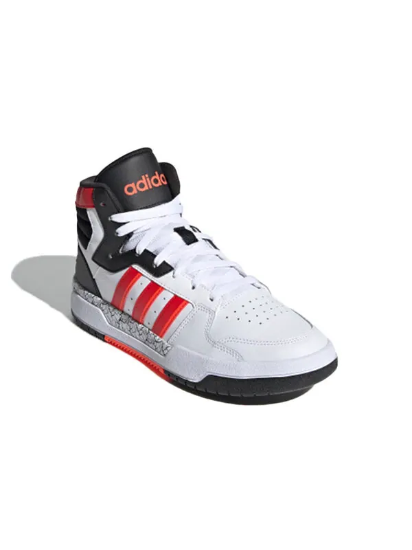 Кроссовки neo entrap mid Adidas — изображение 3 из 4, белый/черный/красный