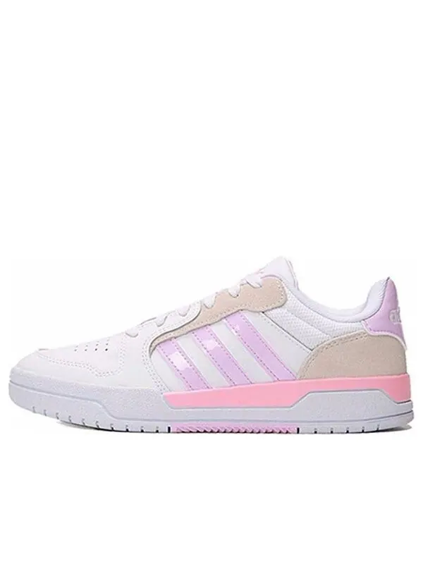 Кроссовки neo entrap Adidas — изображение 1 из 4, белый/розовый/фиолетовый