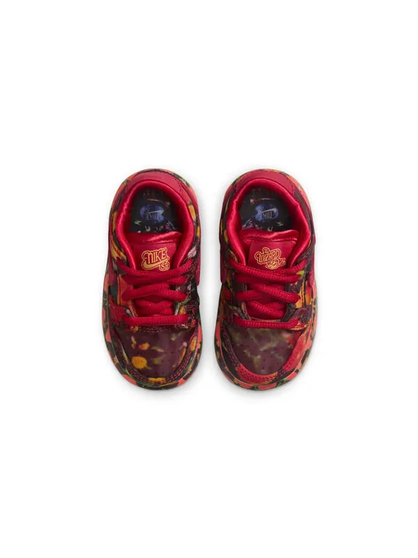 Кроссовки sb dunk low 'the wizard of oz' Nike — изображение 4 из 4, красный/золотистый