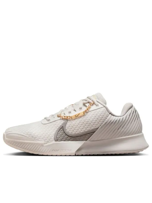 Кроссовки court air zoom vapor pro 2 premium 'grey gold' Nike — изображение 1 из 4, серый/серый/золотистый