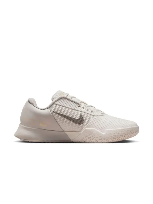 Кроссовки court air zoom vapor pro 2 premium 'grey gold' Nike — изображение 2 из 4, серый/серый/золотистый