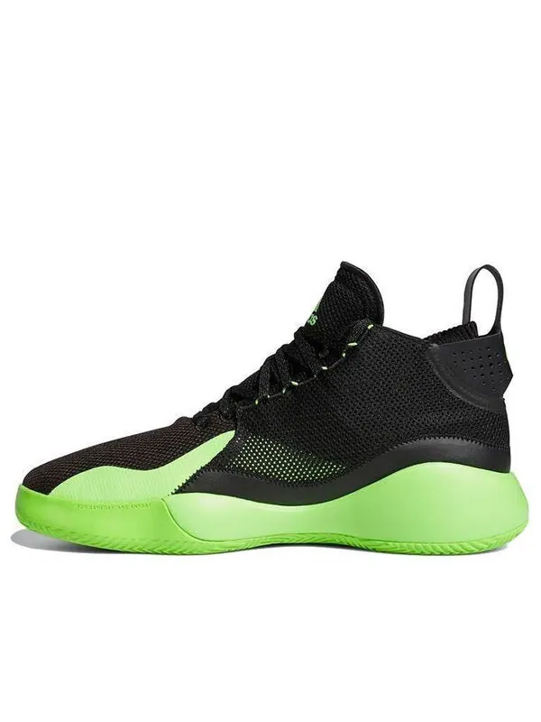 Кроссовки d rose 773 2020 Adidas — изображение 1 из 4, черный/зеленый