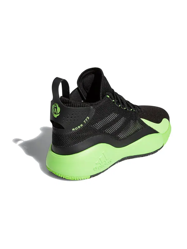 Кроссовки d rose 773 2020 Adidas — изображение 4 из 4, черный/зеленый