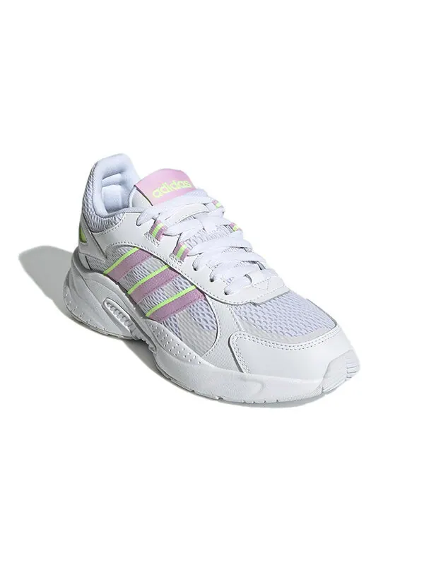 Кроссовки neo crazychaos shadow Adidas — изображение 3 из 4, белый/розовый/зеленый