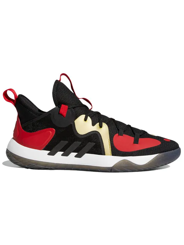 Кроссовки harden stepback 2 Adidas — изображение 2 из 4, черный/красный/желтый
