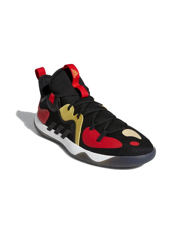 Кроссовки harden stepback 2 Adidas — изображение 3 из 4, черный/красный/желтый