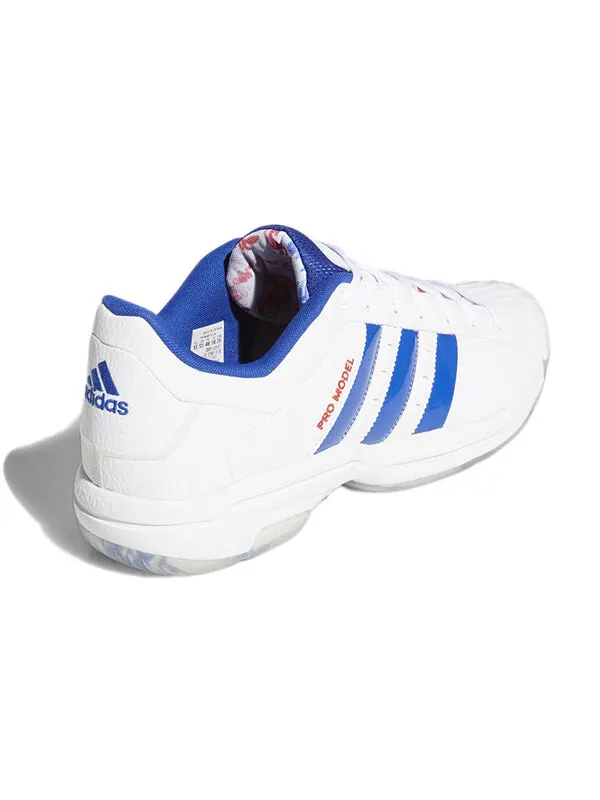 Кроссовки pro model 2g low Adidas — изображение 4 из 4, белый/синий
